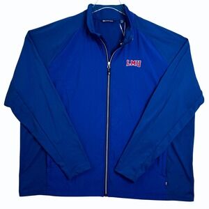 Cutter & Buck NCAA LMU Loyola Marymount Mens 3XL Zip Jacket Adapt Eco Knit